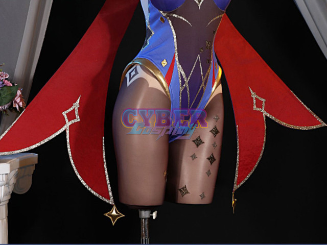 Genshin Impact Mona Cosplay Costume Upgraded Version C02890