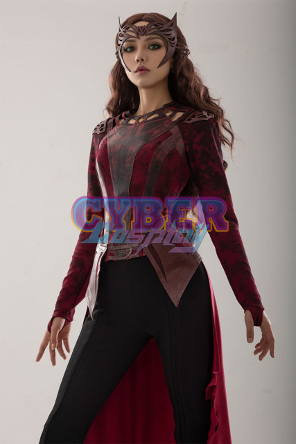 Doctor Strange in the Multiverse of Madness Scarlet Witch Wanda Cosplay Costume C02045