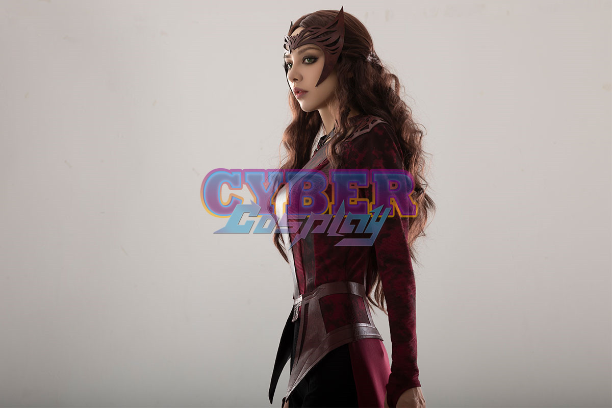 Doctor Strange in the Multiverse of Madness Scarlet Witch Wanda Cosplay Costume C02045
