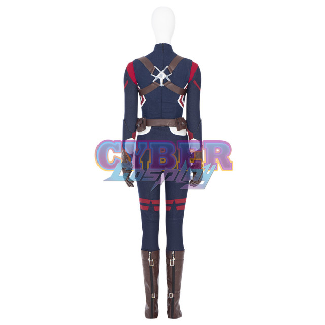 What if...? Peggy Carter Captain Carter Cosplay Costume C00678