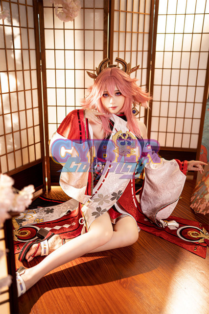 Genshin Impact Yae Miko Cosplay Costume C02884