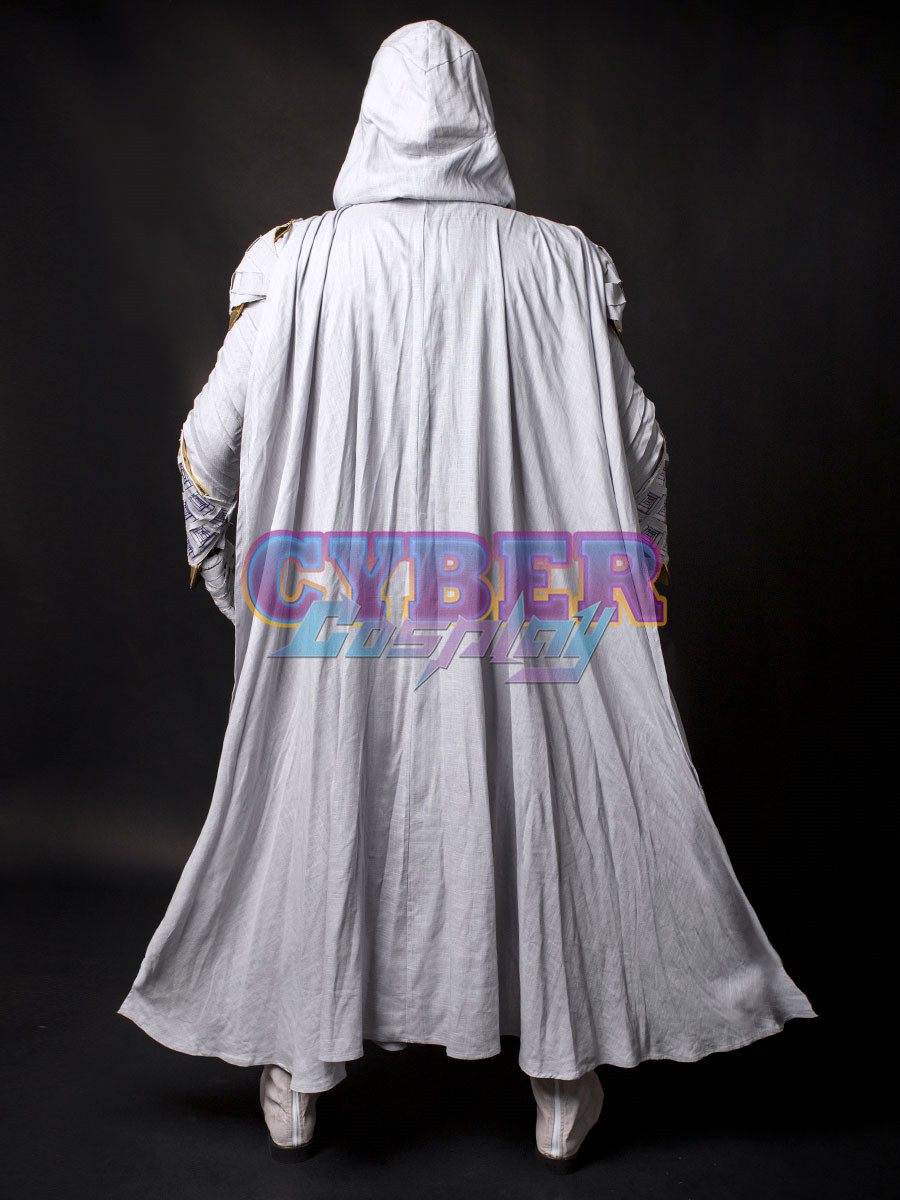 Moon Knight 2022 Marc Spector Moon Knight Cosplay Costume C01134S Upgraded Version