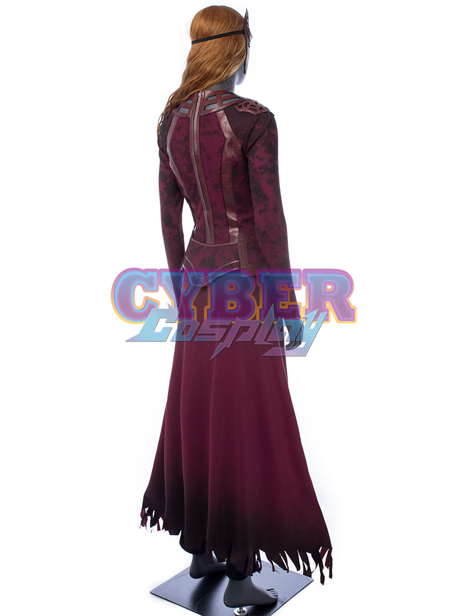 Doctor Strange in the Multiverse of Madness Scarlet Witch Wanda Cosplay Costume C02045