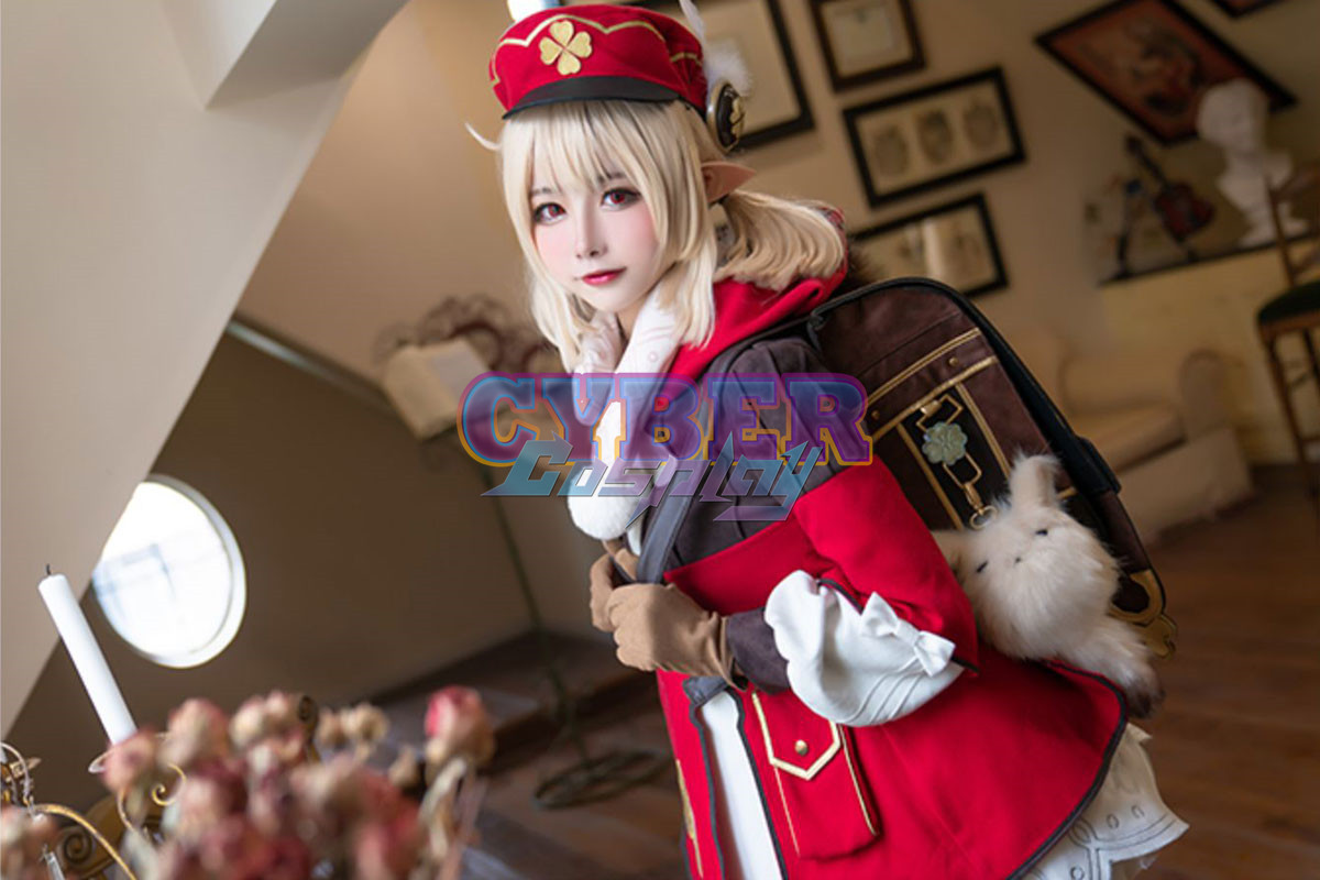 Genshin Impact Klee Cosplay Costume C02886