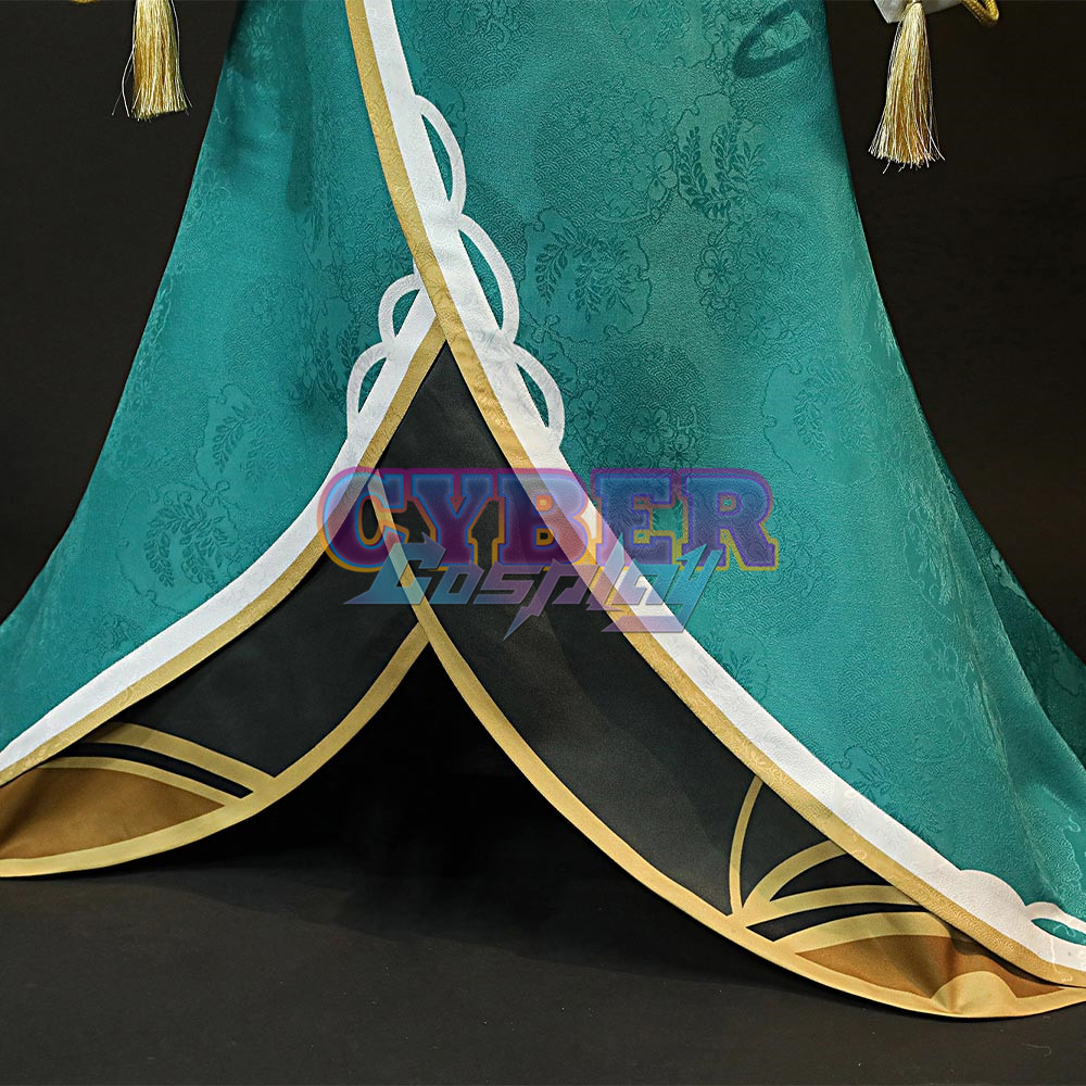 Genshin Impact Gorou Cosplay Costume Female Version C00965