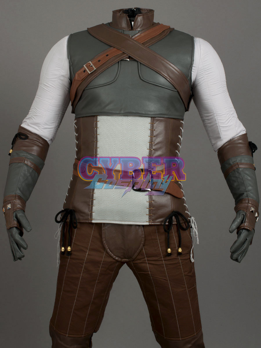 The Witcher 3:Wild Hunt Geralt of Rivia Cosplay Costume mp003191