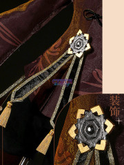 Game Genshin Impact Hu Tao Cosplay Costume Jacquard Version C02934