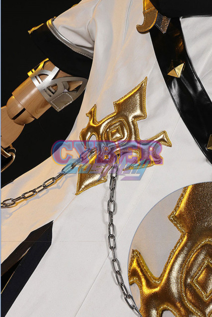 Genshin Impact Albedo Cosplay Costume Upgraded Version C02935