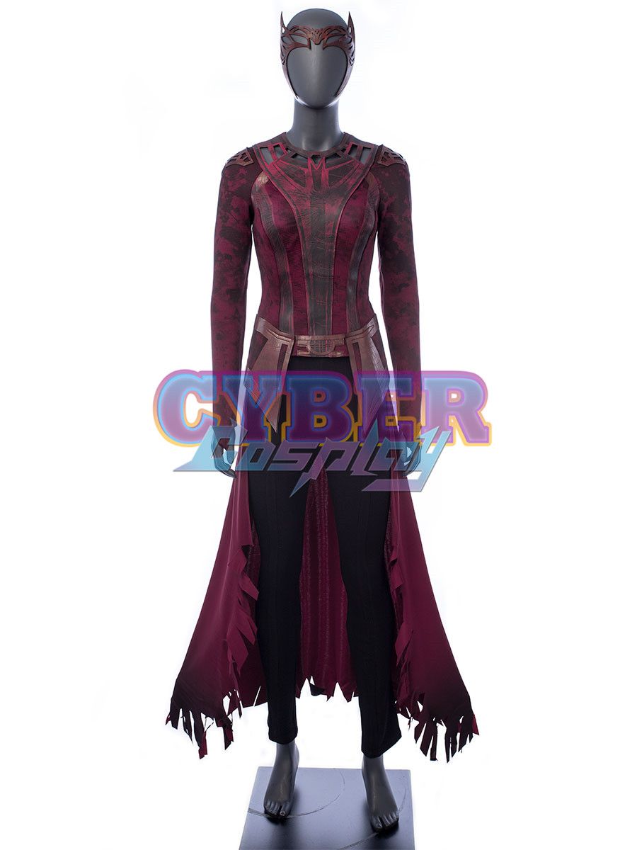 Doctor Strange in the Multiverse of Madness Scarlet Witch Wanda Cosplay Costume C02045