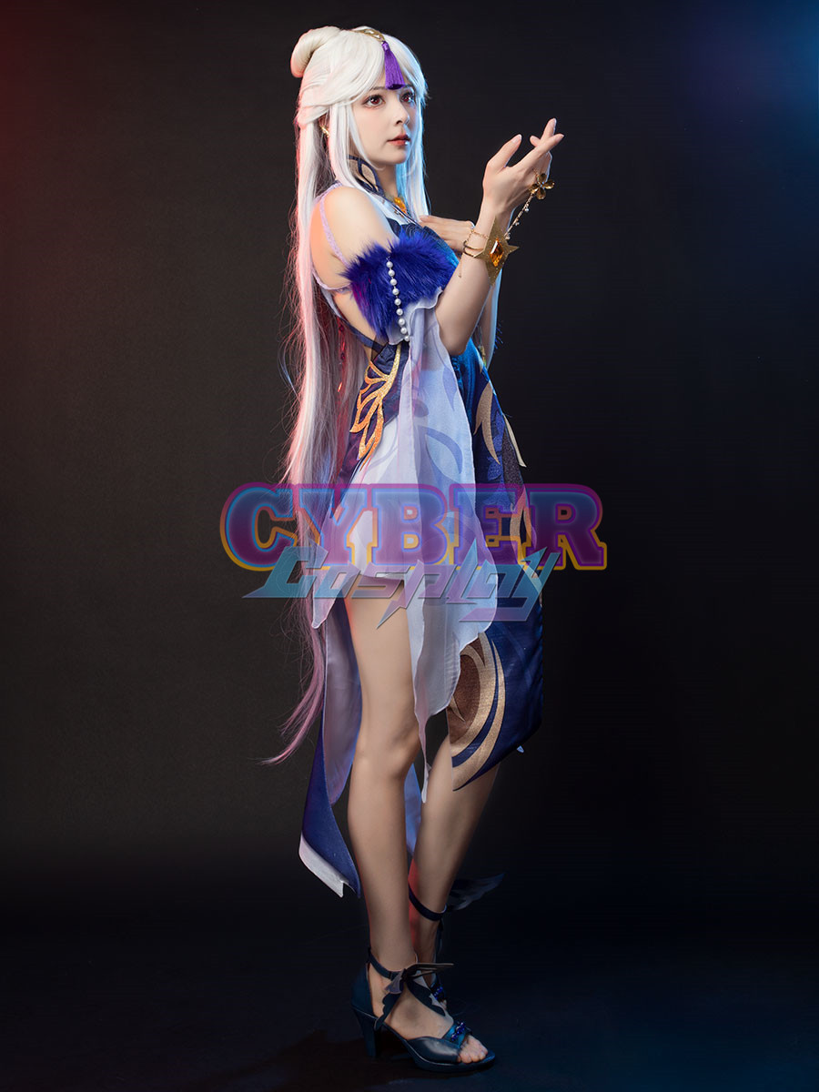 Genshin Impact Ningguang Cosplay Costume C00976
