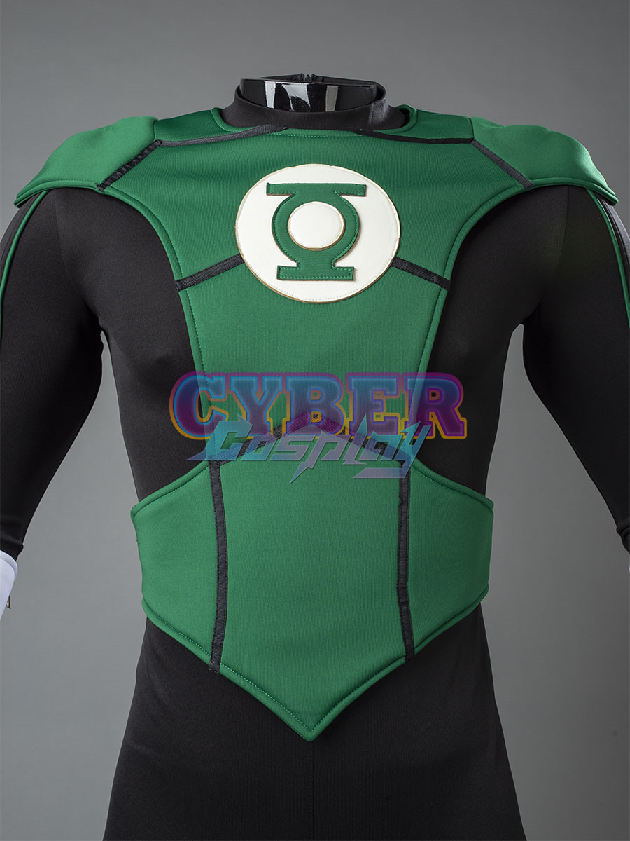 Injustice League Green Lantern Hal Jordan Cosplay Costume mp005418