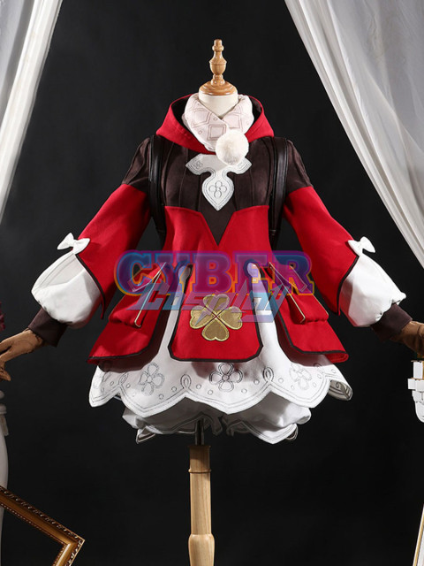 Genshin Impact Klee Cosplay Costume C02886