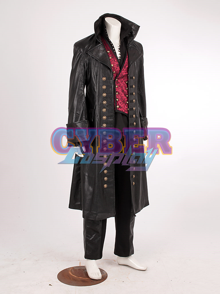 Once Upon a Time Killian Jones Captain Hook Cosplay Costume mp001994