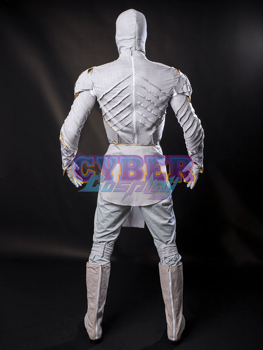 Moon Knight 2022 Marc Spector Moon Knight Cosplay Costume C01134S Upgraded Version