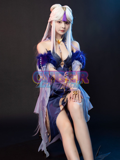Genshin Impact Ningguang Cosplay Costume C00976