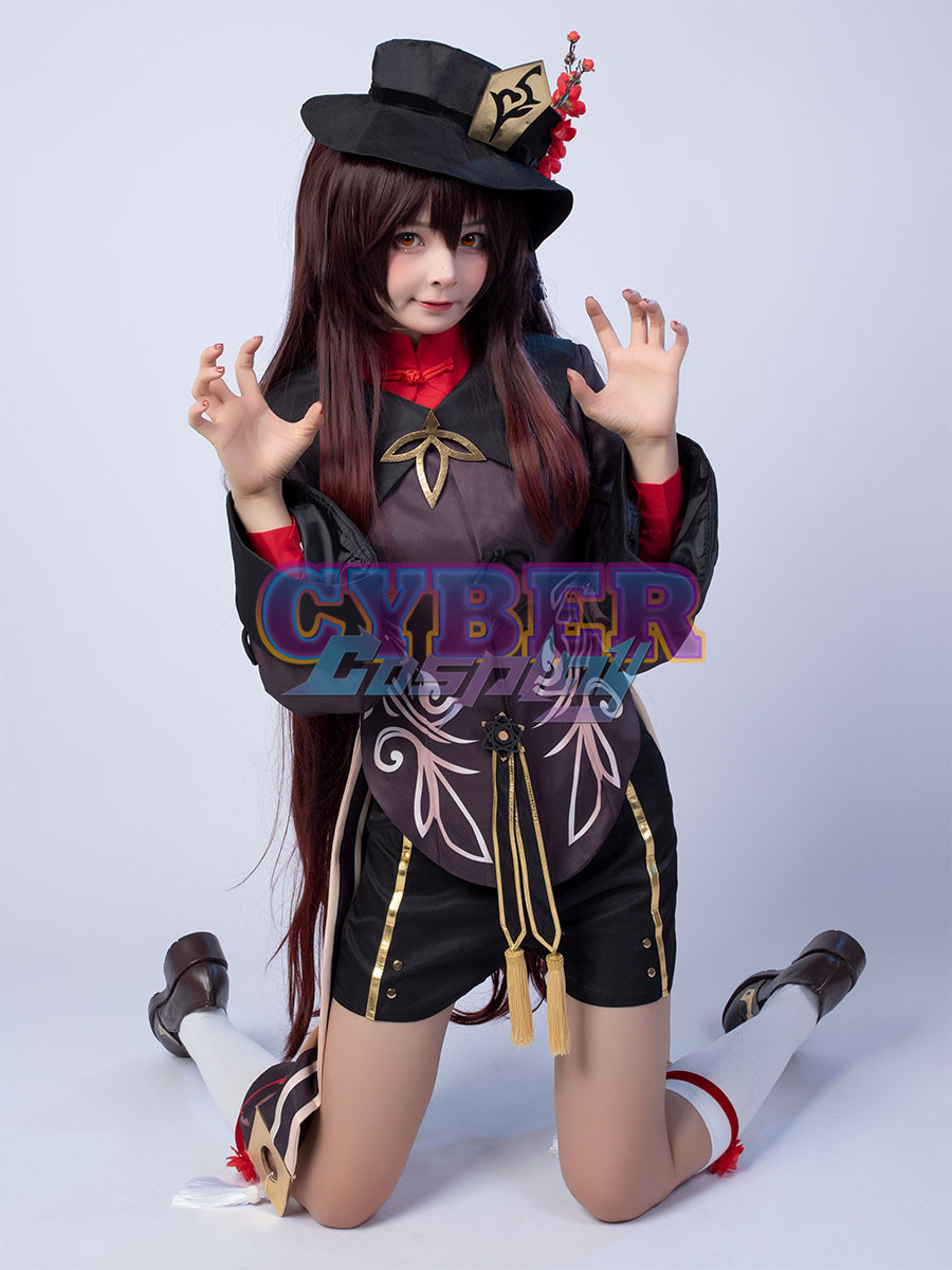 Genshin Impact Hu Tao Cosplay Costume C00267