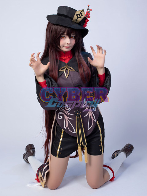 Genshin Impact Hu Tao Cosplay Costume C00267