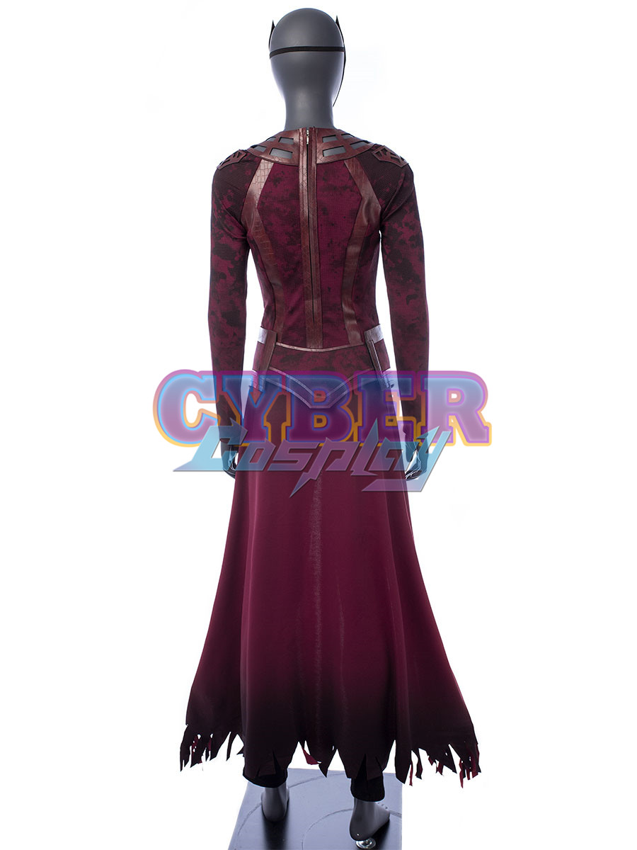 Doctor Strange in the Multiverse of Madness Scarlet Witch Wanda Cosplay Costume C02045