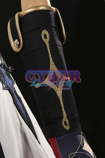 Genshin Impact Albedo Cosplay Costume Upgraded Version C02935