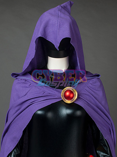 Ready to Ship DC Teen Titans Rachel Roth Raven Cosplay Costume mp004071 - CH