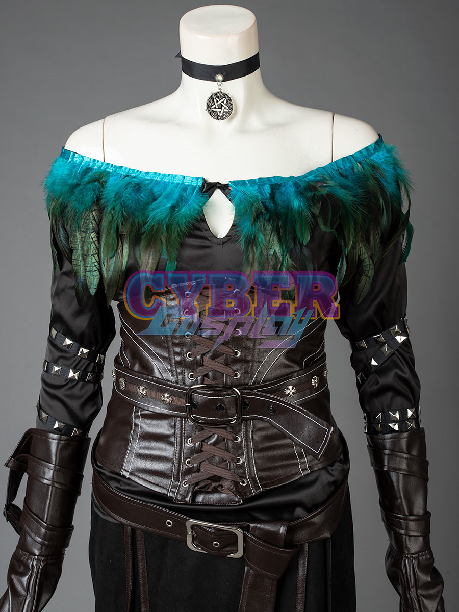 The Witcher Yennefer of Vengerberg Cosplay Costume mp005563