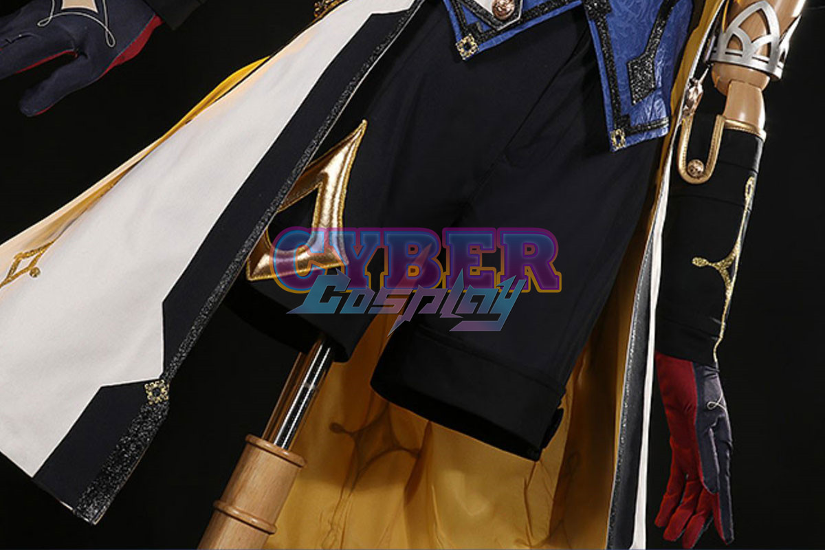 Genshin Impact Albedo Cosplay Costume Upgraded Version C02935