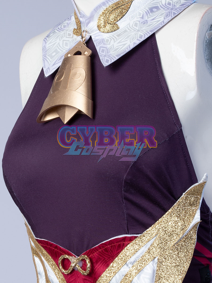 Genshin Impact - Ganyu Cosplay Costume Jacquard Version C00524