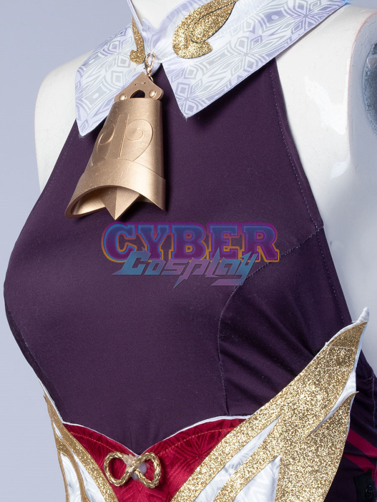 Genshin Impact - Ganyu Cosplay Costume Jacquard Version C00524