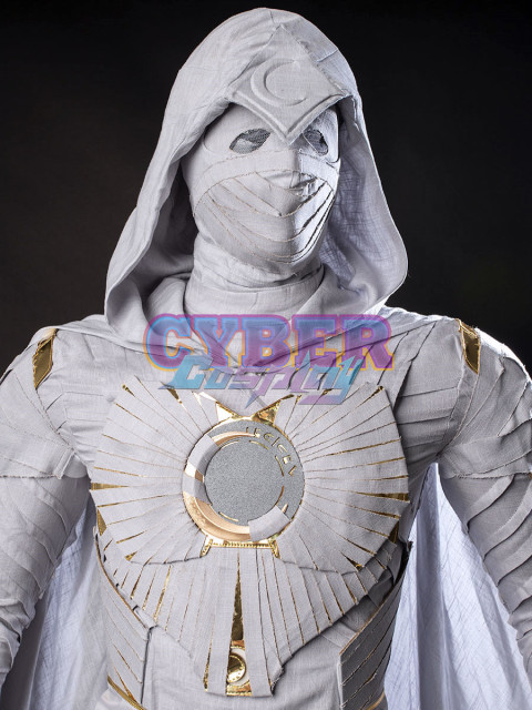 Moon Knight 2022 Marc Spector Moon Knight Cosplay Costume C01134S Upgraded Version