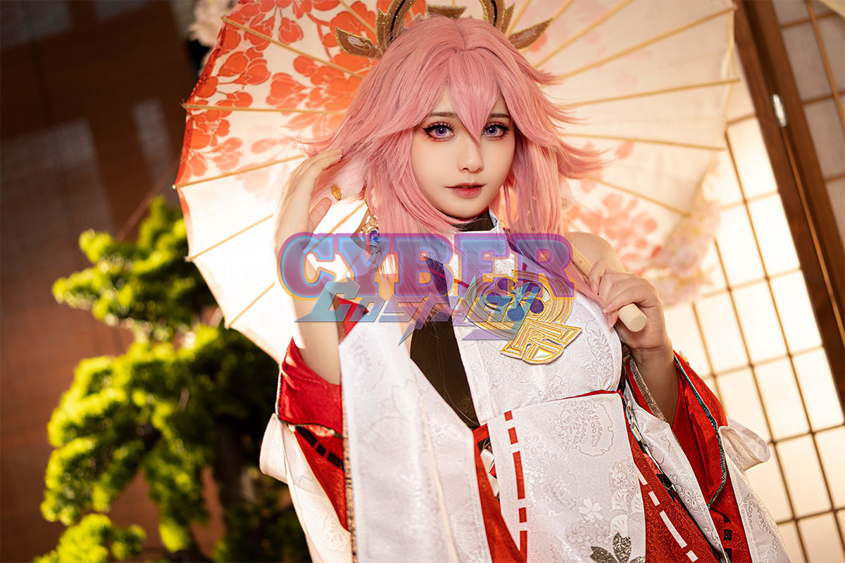 Genshin Impact Yae Miko Cosplay Costume C02884