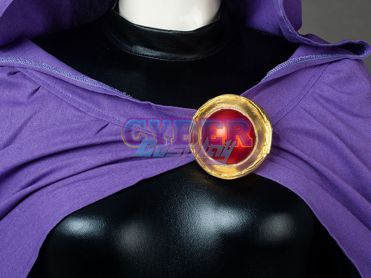 Ready to Ship DC Teen Titans Rachel Roth Raven Cosplay Costume mp004071 - CH