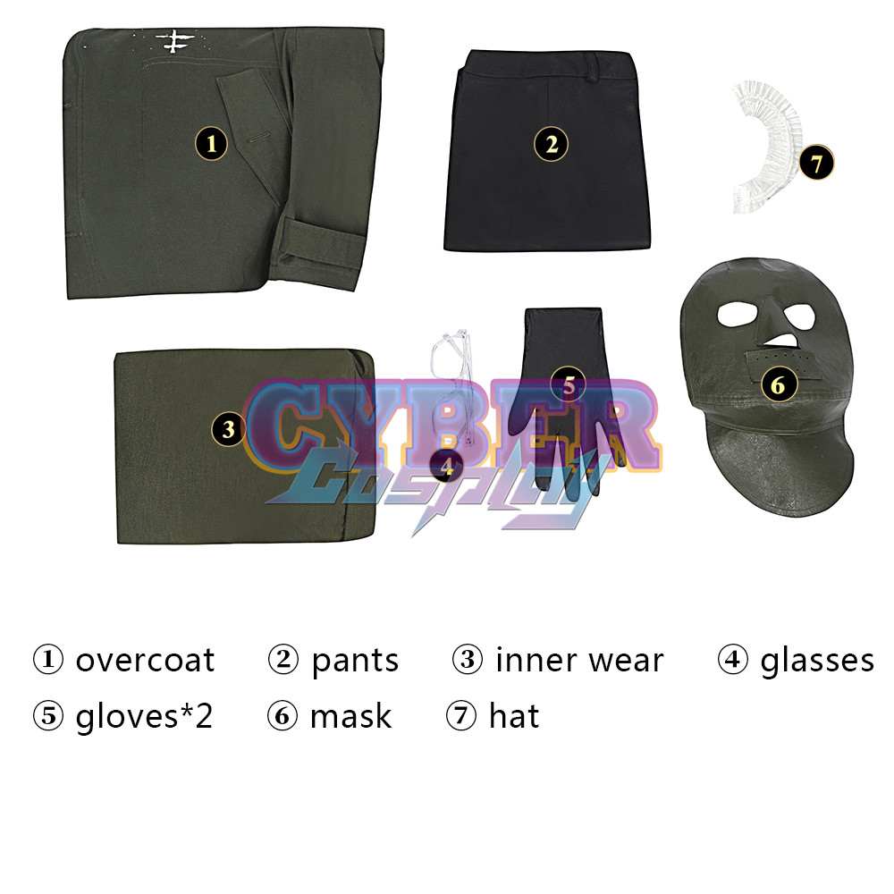 2022 Riddler Cosplay Costume C01026