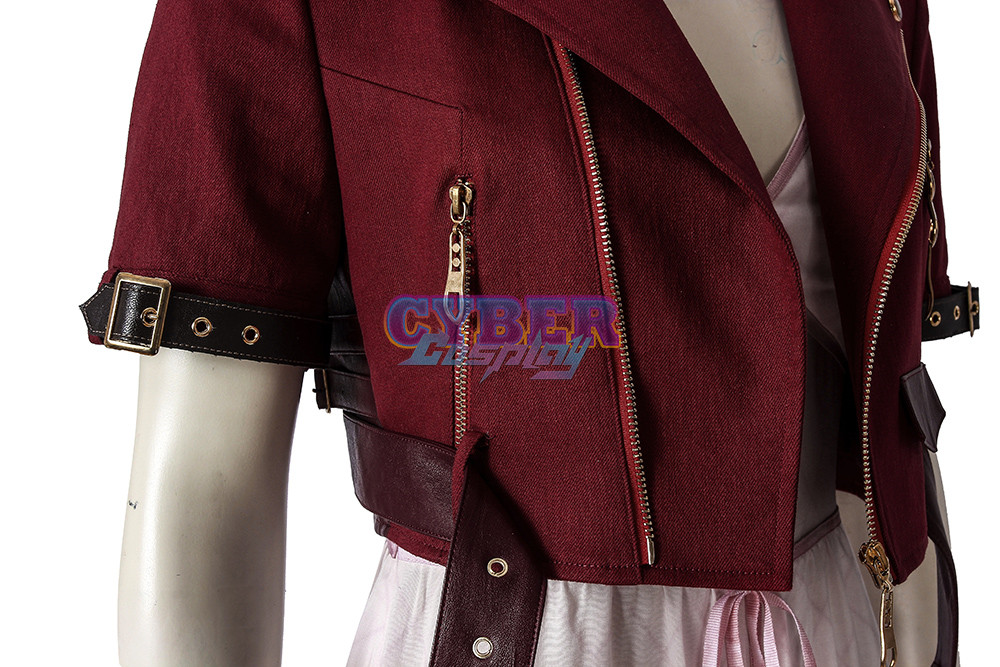 Final FantasyVII FF7 - Aerith Gainsborough Cosplay Costume mp005508