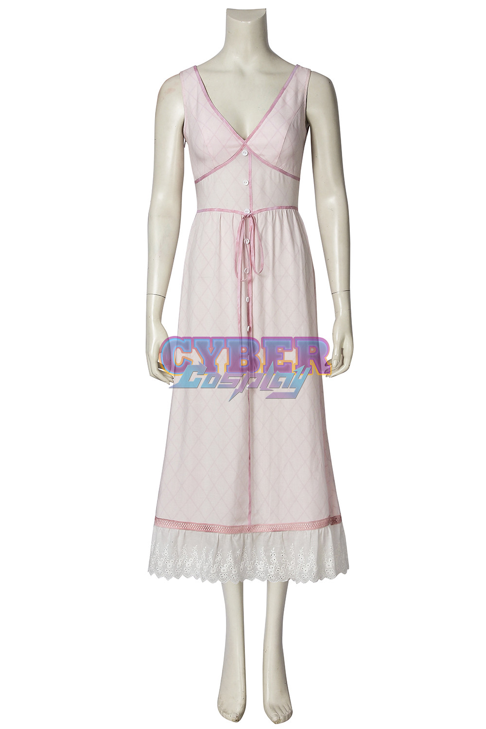 Final FantasyVII FF7 - Aerith Gainsborough Cosplay Costume mp005508