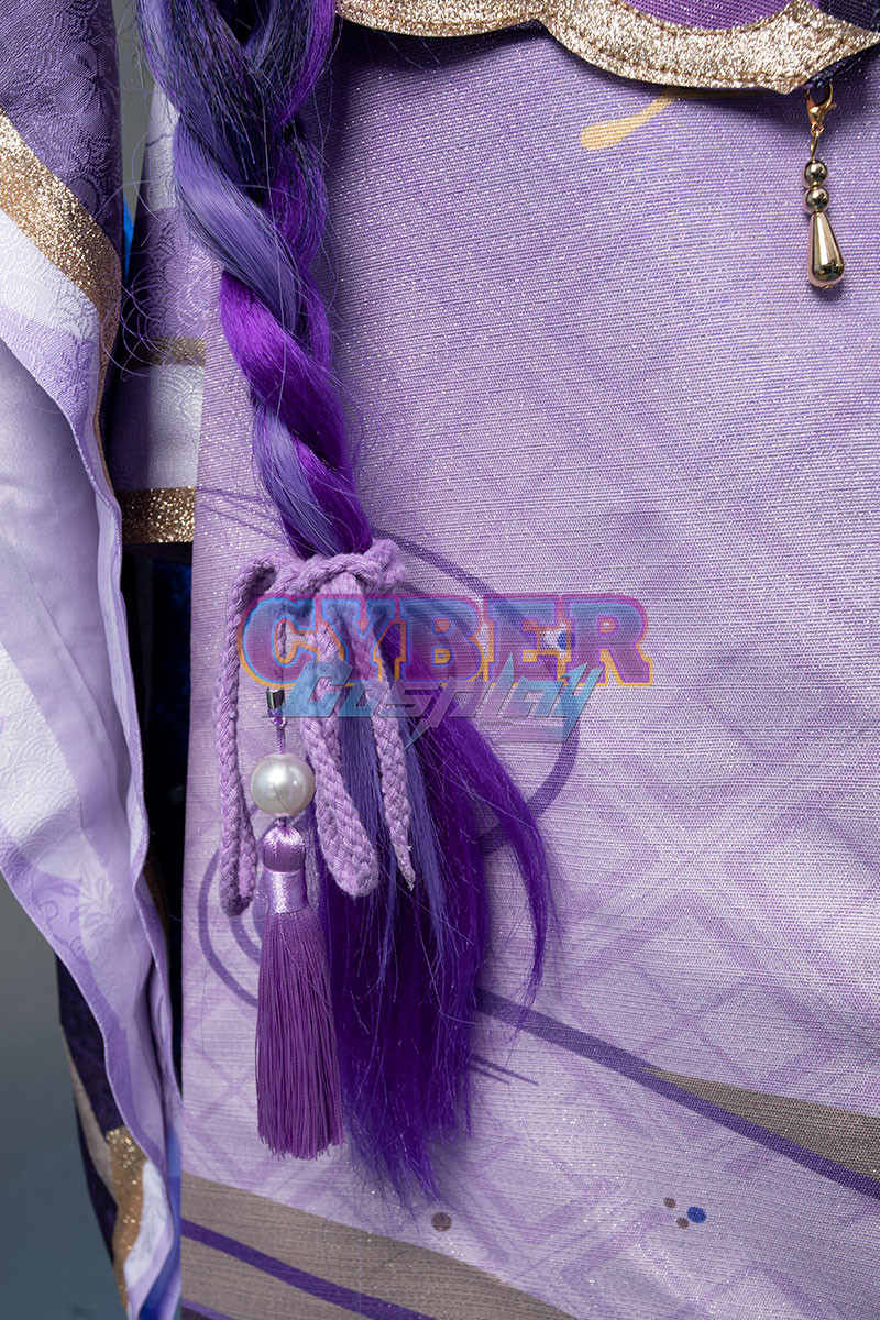 Genshin Impact Raiden Shogun Cosplay Costume Updated Version C01054