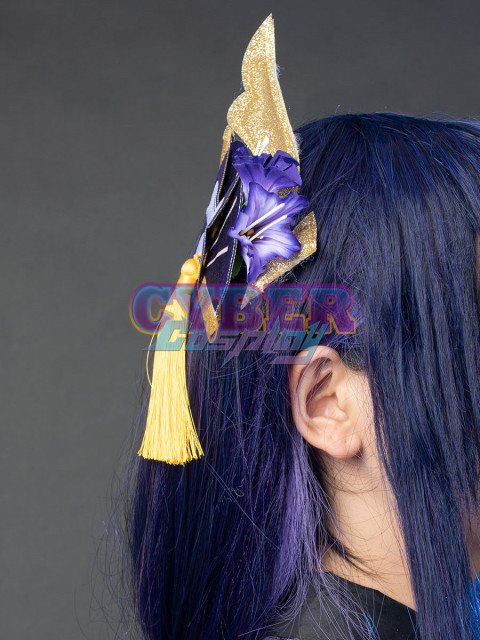 Genshin Impact Raiden Shogun Cosplay Costume Updated Version C01054