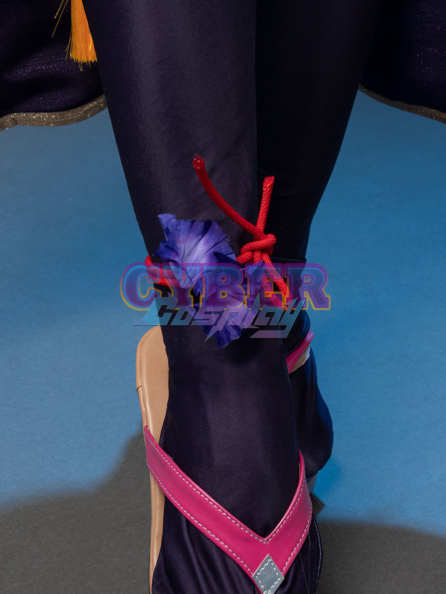 Genshin Impact Raiden Shogun Cosplay Costume Updated Version C01054