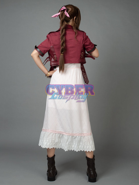 Final FantasyVII FF7 - Aerith Gainsborough Cosplay Costume mp005508