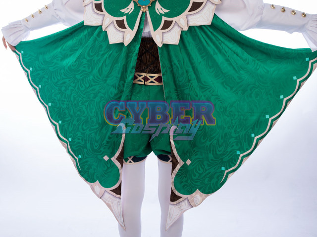 Genshin Impact - Venti Cosplay Costume Jacquard Version C00442