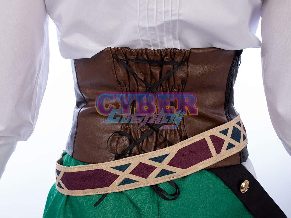 Genshin Impact - Venti Cosplay Costume Jacquard Version C00442