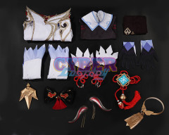 Genshin Impact Ganyu Cosplay Costume Upgraded Version C02891