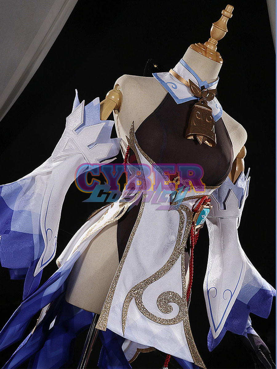 Genshin Impact Ganyu Cosplay Costume Upgraded Version C02891