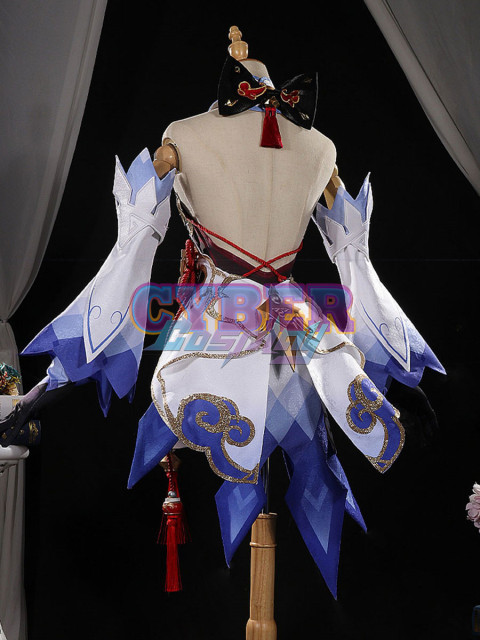 Genshin Impact Ganyu Cosplay Costume Upgraded Version C02891