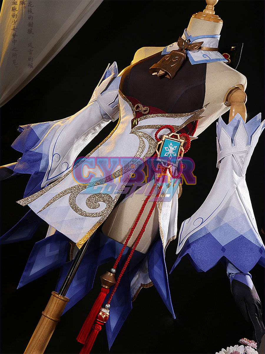 Genshin Impact Ganyu Cosplay Costume Upgraded Version C02891