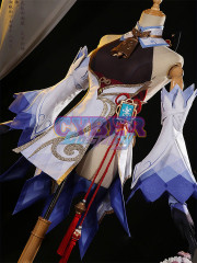 Genshin Impact Ganyu Cosplay Costume Upgraded Version C02891