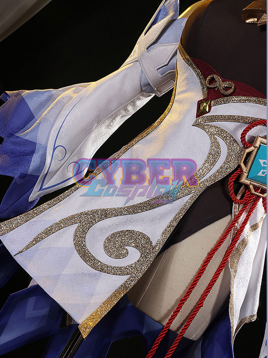 Genshin Impact Ganyu Cosplay Costume Upgraded Version C02891