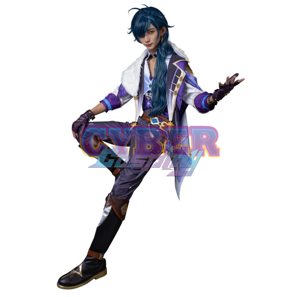 Genshin Impact Kaeya Alberch Cosplay Costume C00266