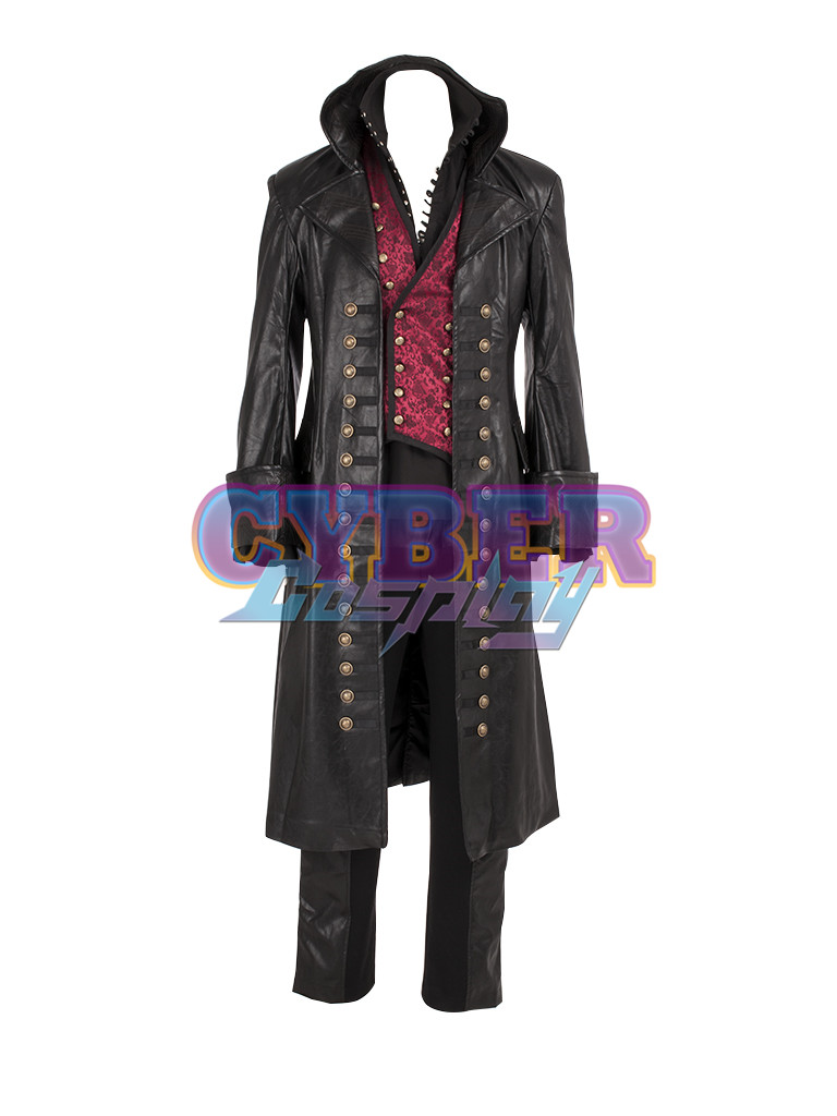 Once Upon a Time Killian Jones Captain Hook Cosplay Costume mp001994