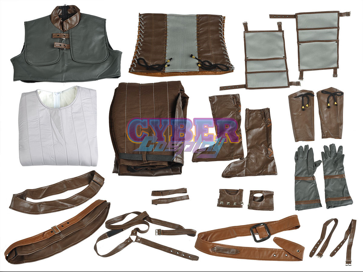 The Witcher 3:Wild Hunt Geralt of Rivia Cosplay Costume mp003191