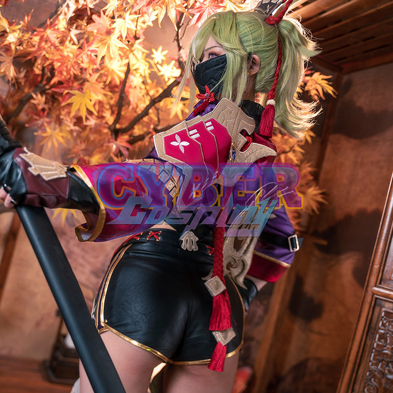 Genshin Impact Kuki Shinobu Cosplay Costume C02885